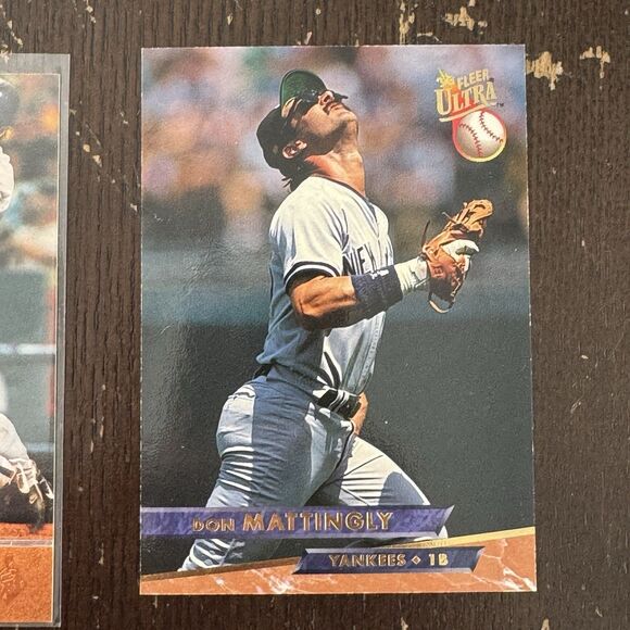 Don Mattingly 12 Card Lot NM  New York Yankees AL MVP Gold Glove All Star - Picture 6 of 12